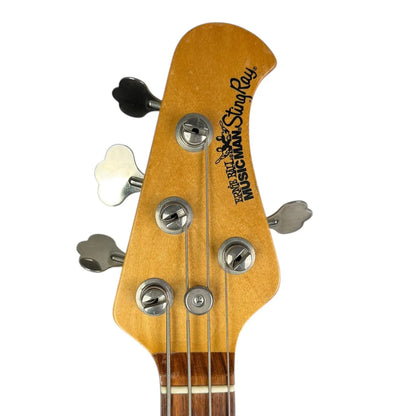 Music Man by Ernie Ball Stingray EX 1999 - White Music Man Ernie Ball