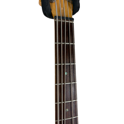 Sandberg California Bass 5-kielinen 2018 - Vintage White - Tehtaan pehmeä ikääntynyt viimeistely