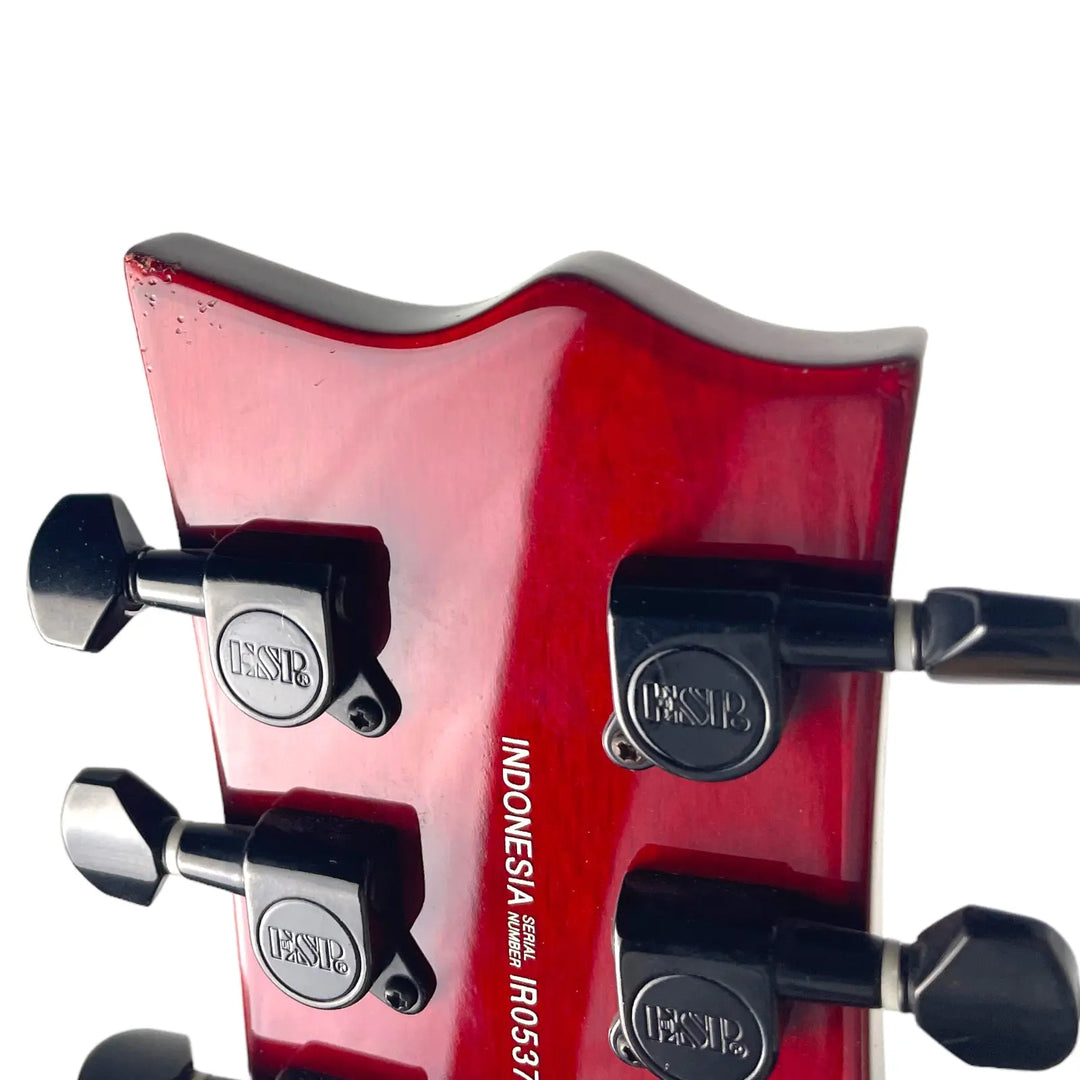 ESP LTD EC-100QM 2005 - See Thru Black Cherry - Pat´s Guitars