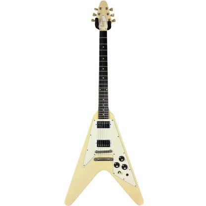 Burny Japan RFV-75 Flying V 1990s - Vintage White