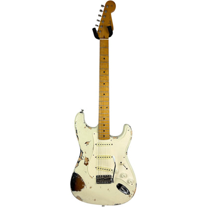 Fender Japan 57 Reissue Stratocaster Heavy Relic 1997-2000 - Vintage White