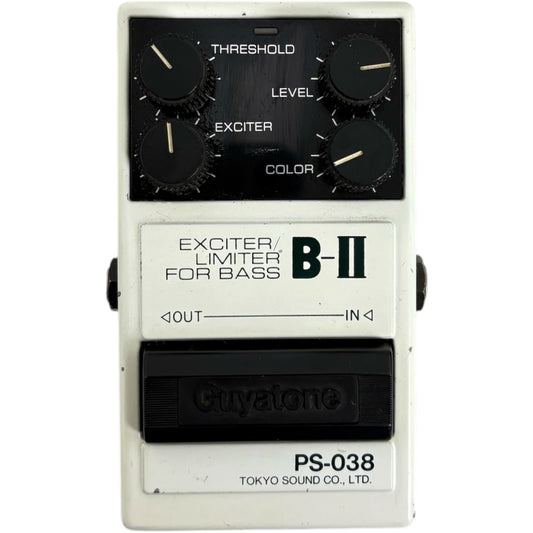 Guyatone PS-038 Bass Exciter/Limiter B-II 1986 Effect Pedal - Vintage Japan