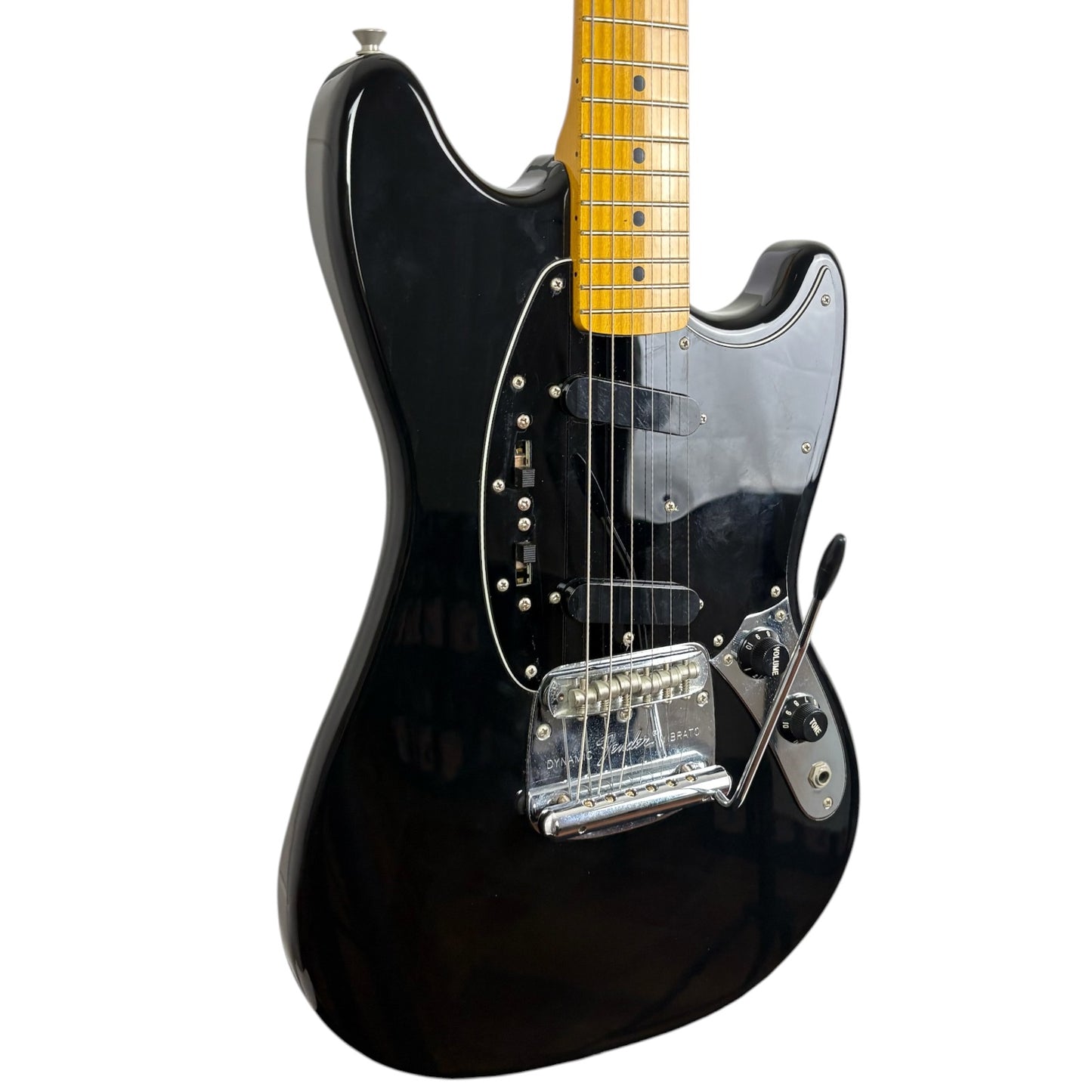 Fender Japan 77 Reissue Mustang 2007-2010 - Zwart