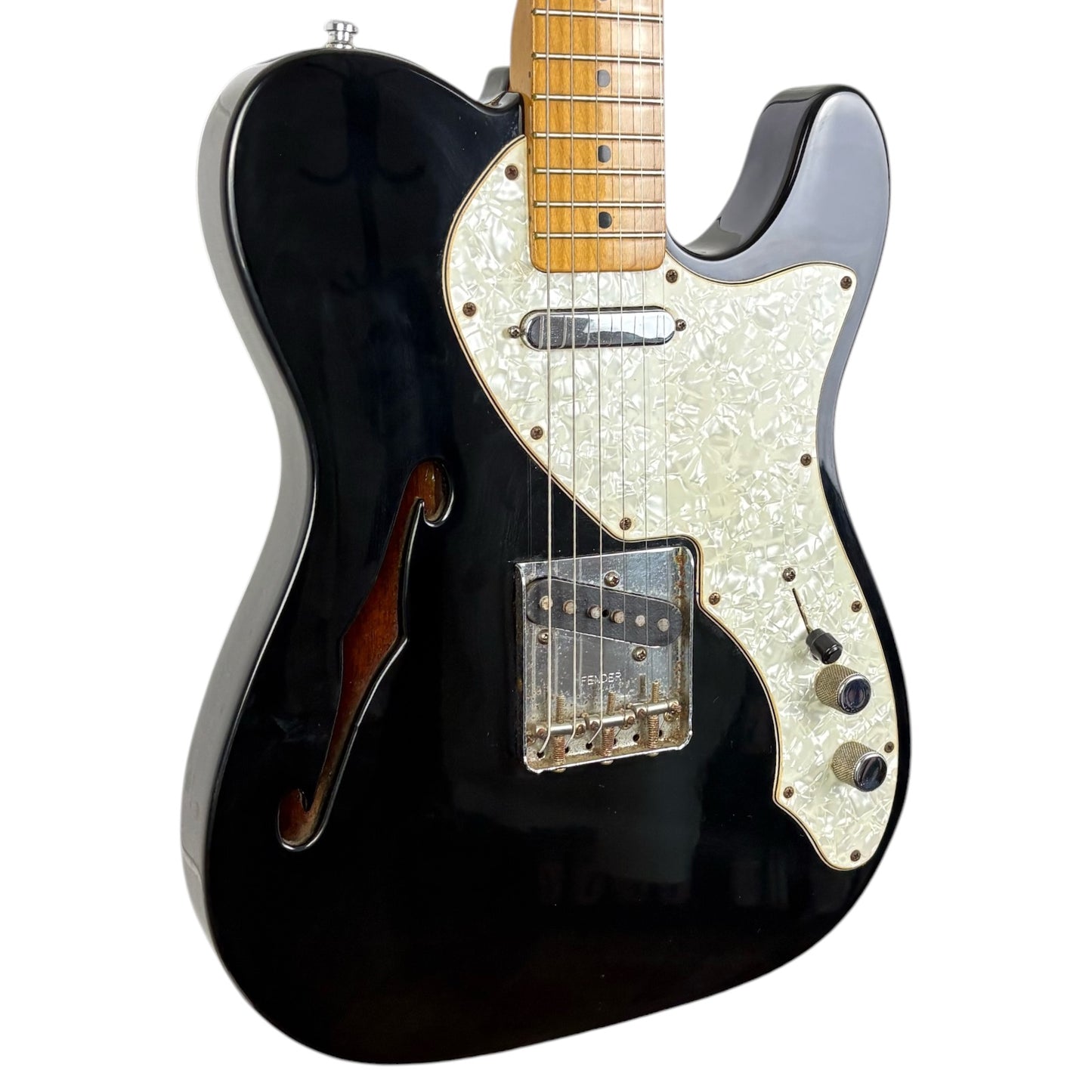 Fender Classic Series 69 Reissue Telecaster Thinline 2002 - Noir