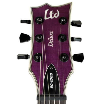 ESP LTD EC-1000 Deluxe 2022 - See Thru Purple