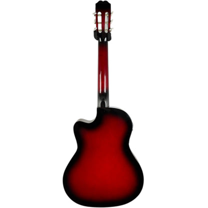 MPM Germany Akustikgitarre - Dark Red Burst