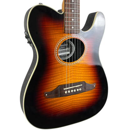 Fender Telecoustic 2014 - Flame Maple Sunburst