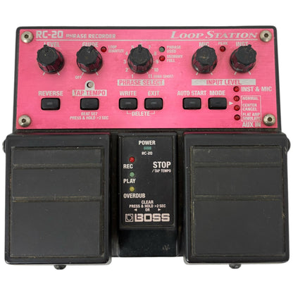Boss RC-20 Loop Station Phrase Recorder Effektpedal - Taiwan