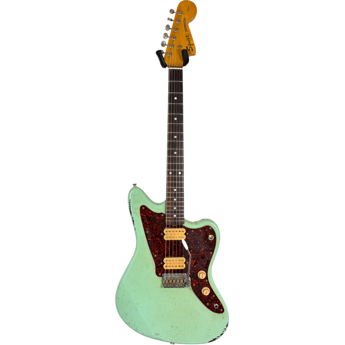 Squier by Fender Vista Series Jagmaster 1997-1998 – Repeinte vert écume de mer