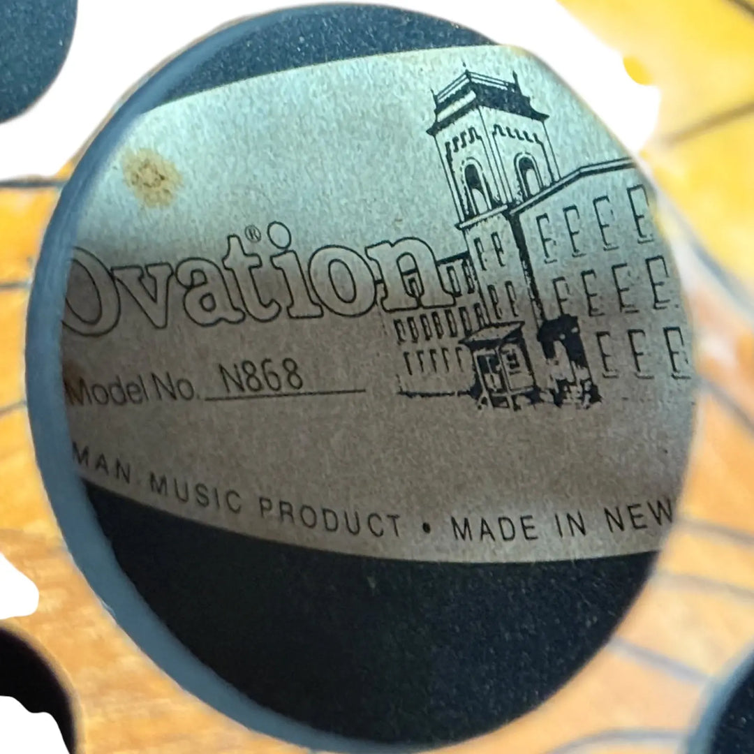 Ovation Elite N868 1993 - Quilted Maple - Pat´s Guitars