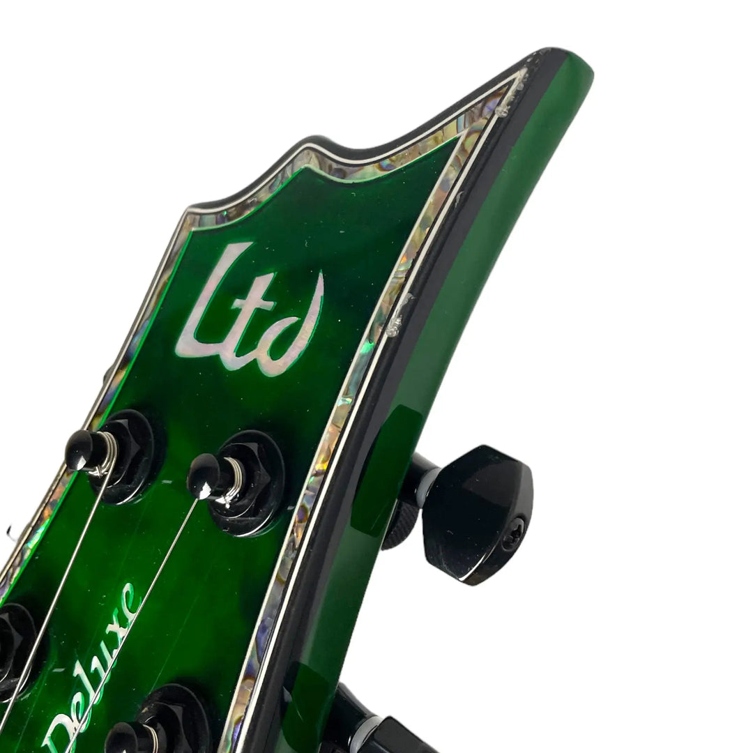 ESP LTD H-1001 2019 - See Thru Green - Pat´s Guitars