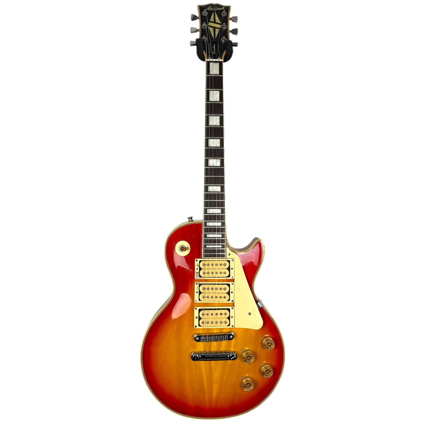 Aria Pro II LP600 Les Paul Custom 1980 - Heritage Cherry Sunburst