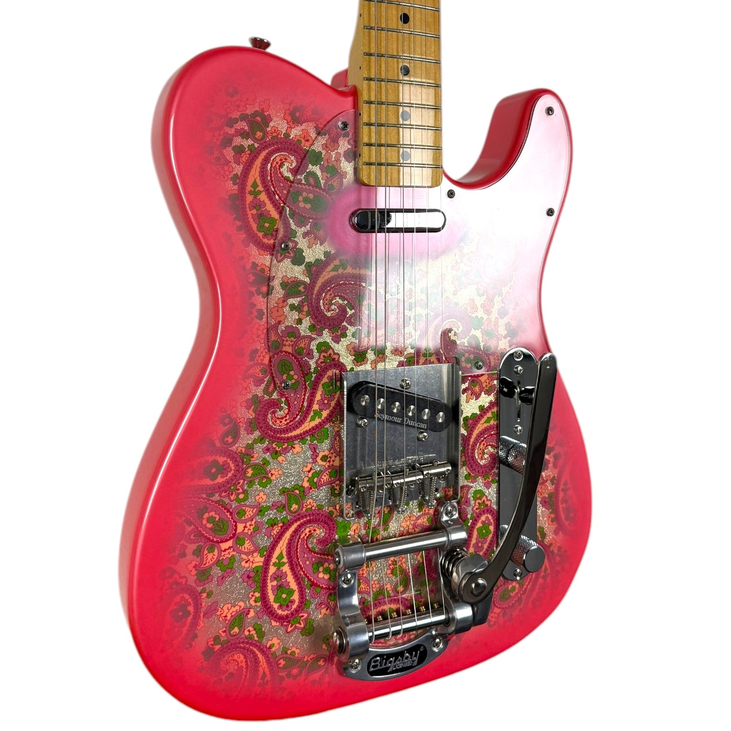 Fender Japan TL69 '69 Reissue Telecaster 2010-2011 - Pink Paisley - Bigsby