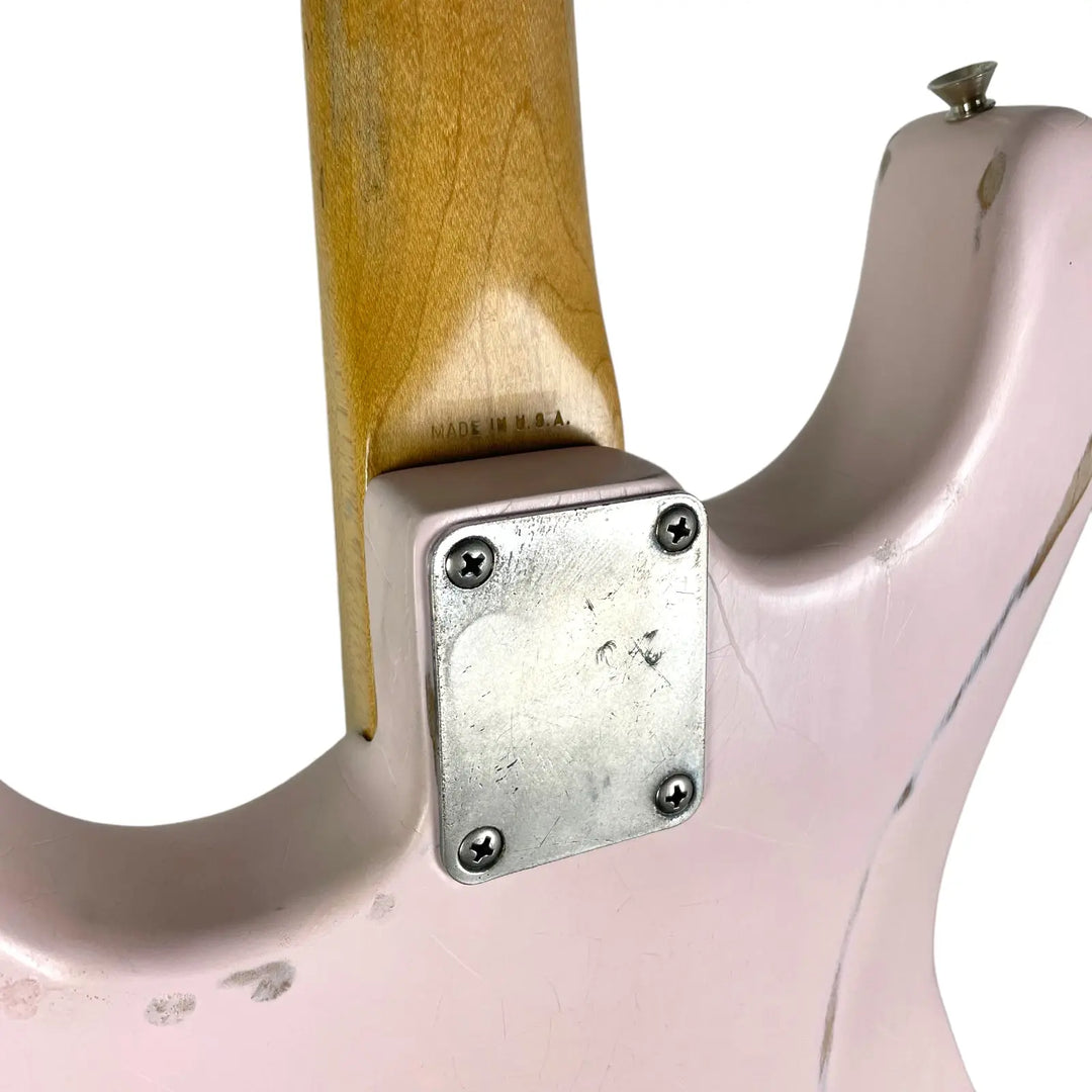 Fender Japan Relic Stratocaster 1986-1987 - Pink - Pat´s Guitars