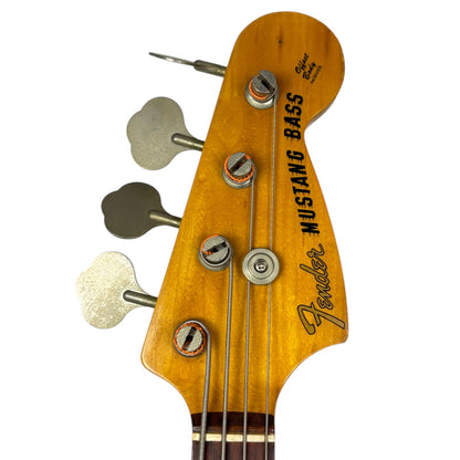 Fender Japan Mustang Bass 1997-2000 - Blue Repaint