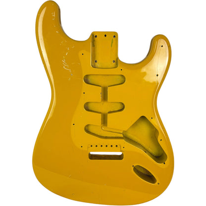 Fender Japan ST62-65AS Stratocaster-krop - gul omlakering