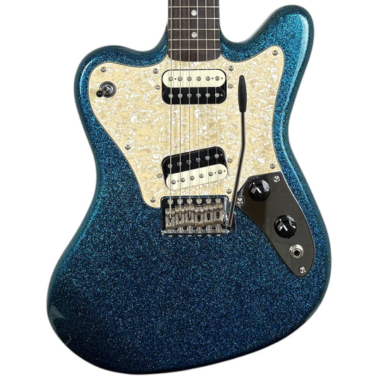 Squier by Fender Paranormal Series Super Sonic 2021 - Син искрящ