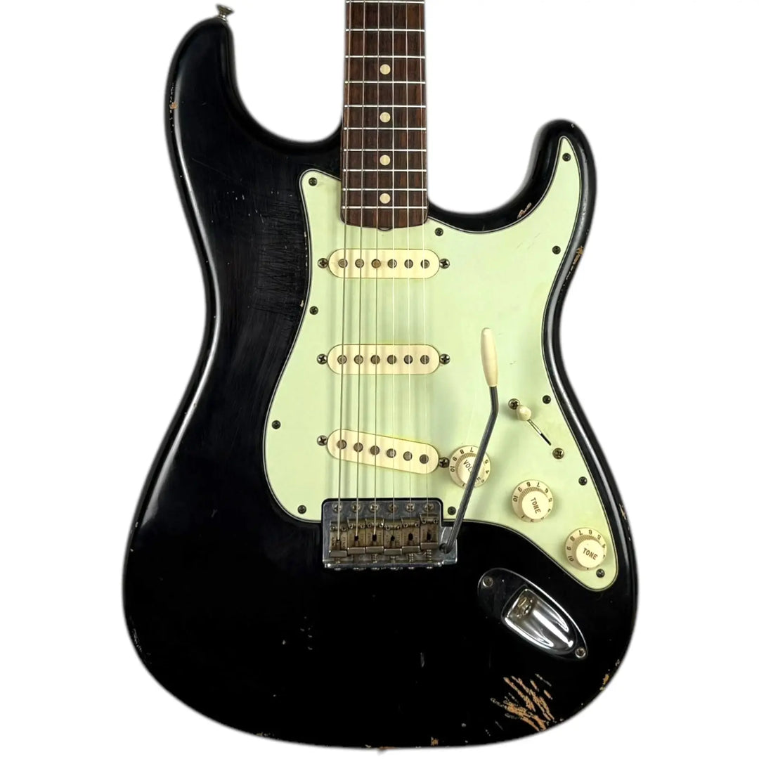 Fender Custom Shop 1960 Relic Stratocaster 2012 - Black - Pat´s Guitars