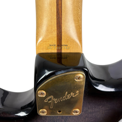 Fender Japan STR-80R Stratocaster 1986-1987 - Black Burst - Vintage