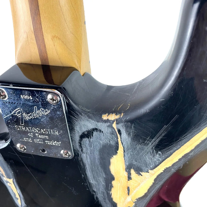 Fender 40th Anniversary American Standard Stratocaster 1994 - Black - Pat´s Guitars