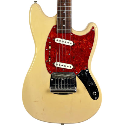 Fender Japan 69 Reissue Mustang 1994-1995 - Винтидж бял