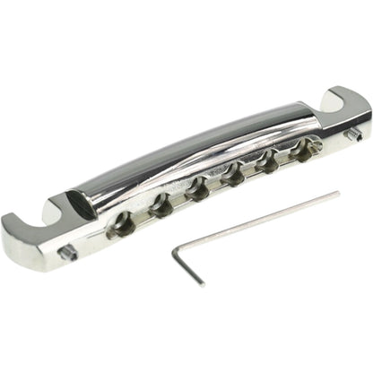 Faber TPW-59NG Faber Vintage Spec ALU Wraparound Tailpiece, Nickel, gloss