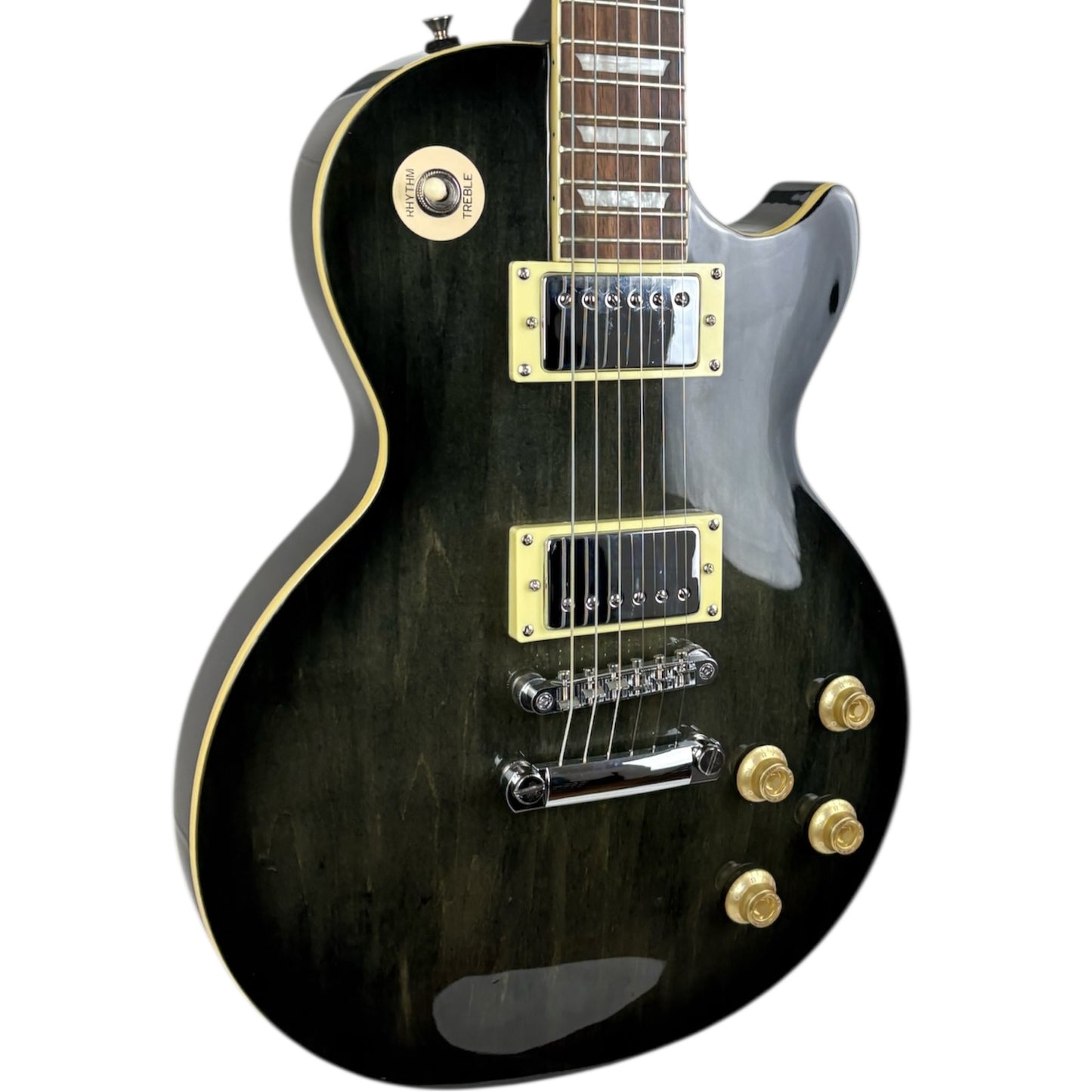 Epiphone Les Paul Tribute 2010 - Průsvitná černá