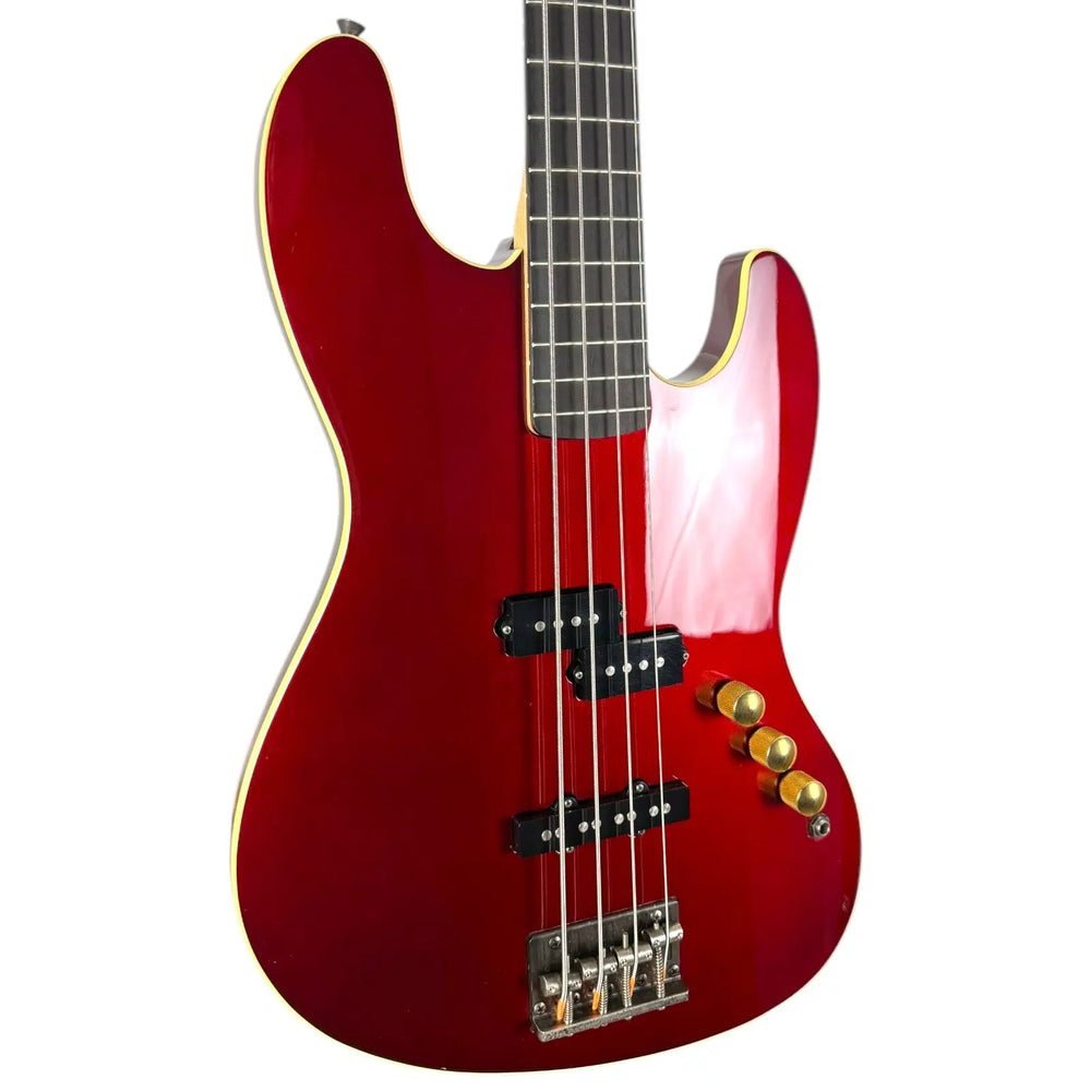 Fender Japan AJB-DX Aerodyne Jazz Bass 1995-1996 - Candy Apple Red - Pat´s Guitars