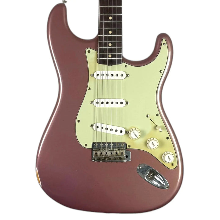 Fender Custom Shop Stratocaster ‘60 Relic 2002 - Burgundy Mist - Pat´s Guitars