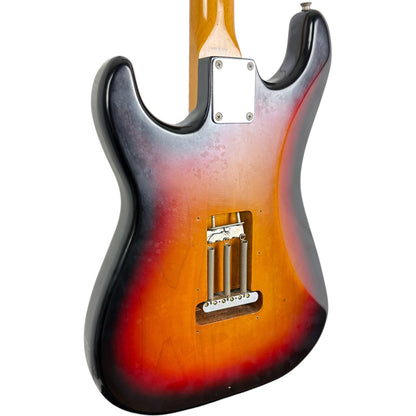 Fender Japan 62 Reissue Stratocaster 1993-1994 – saténový sunburst – MOD