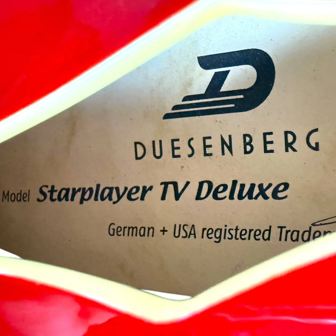 Duesenberg Starplayer TV Deluxe 2013 - Crimson Red - Pat´s Guitars