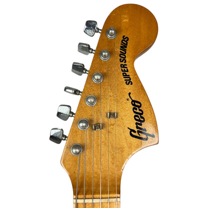 Greco Super Sounds Stratocaster 1977 - přírodní