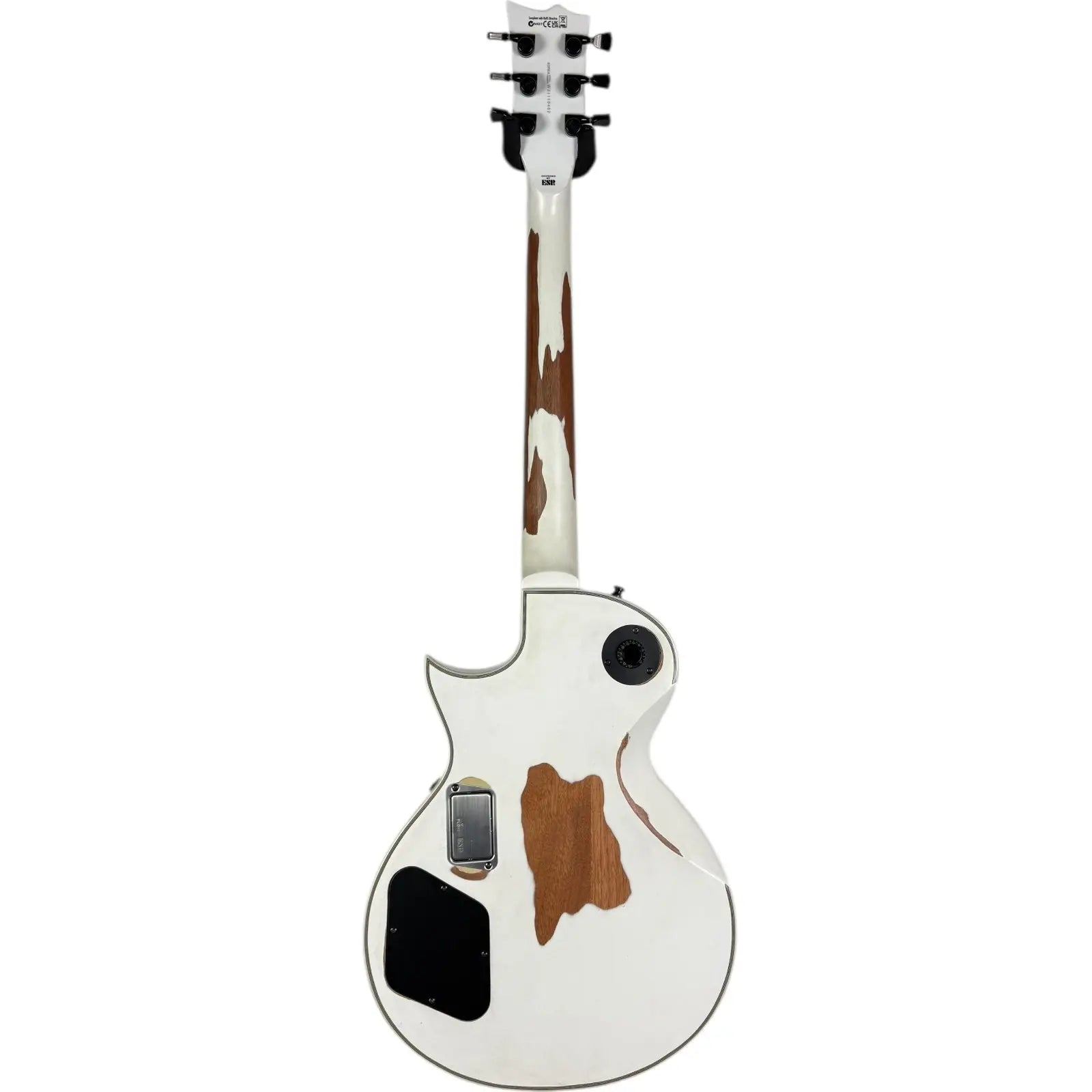 ESP LTD James Hetfield Signature Iron Cross 2021 - Snow White Aged - Pat´s Guitars