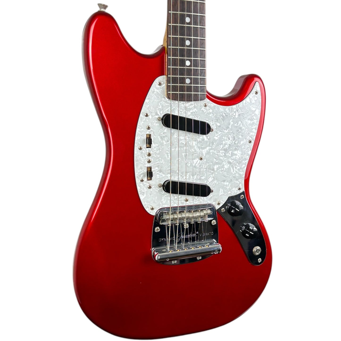 Fender Japan 69 Reissue Mustang 1995-1996 - Candy Apple Red