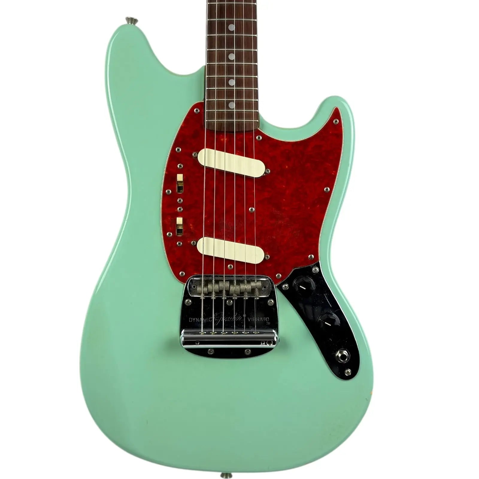 Fender 日本69' 复刻Mustang 1993-1994 - 海浪绿– Pat´s Guitars