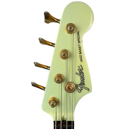 Fender Japan Jazz Bass Special 1988-1989 - Yellow White - Vintage