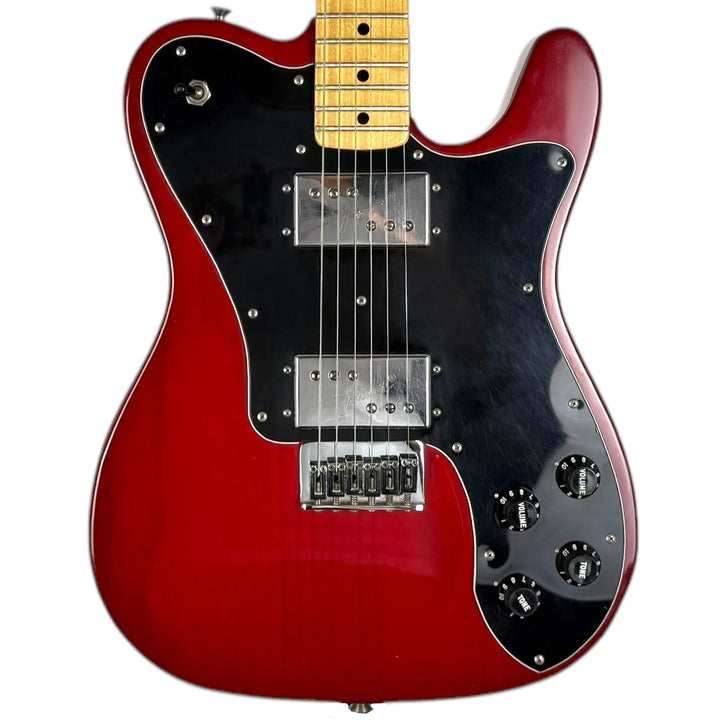 Fender Telecaster Deluxe 1978 - Transparent Red - Herbie Gastellum Neck - Pat´s Guitars