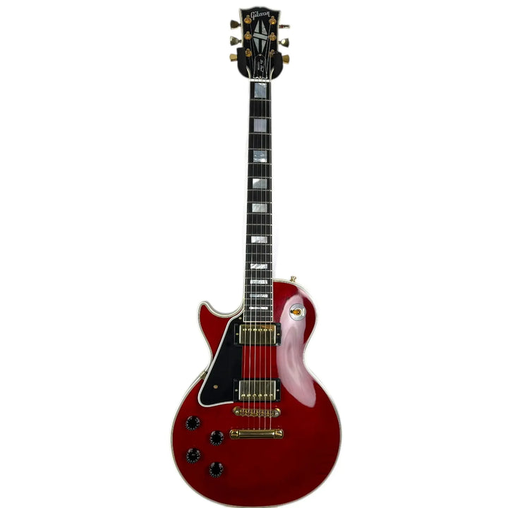 Gibson Les Paul Custom Lefthand 2022 - Translucent Red - Pat´s Guitars