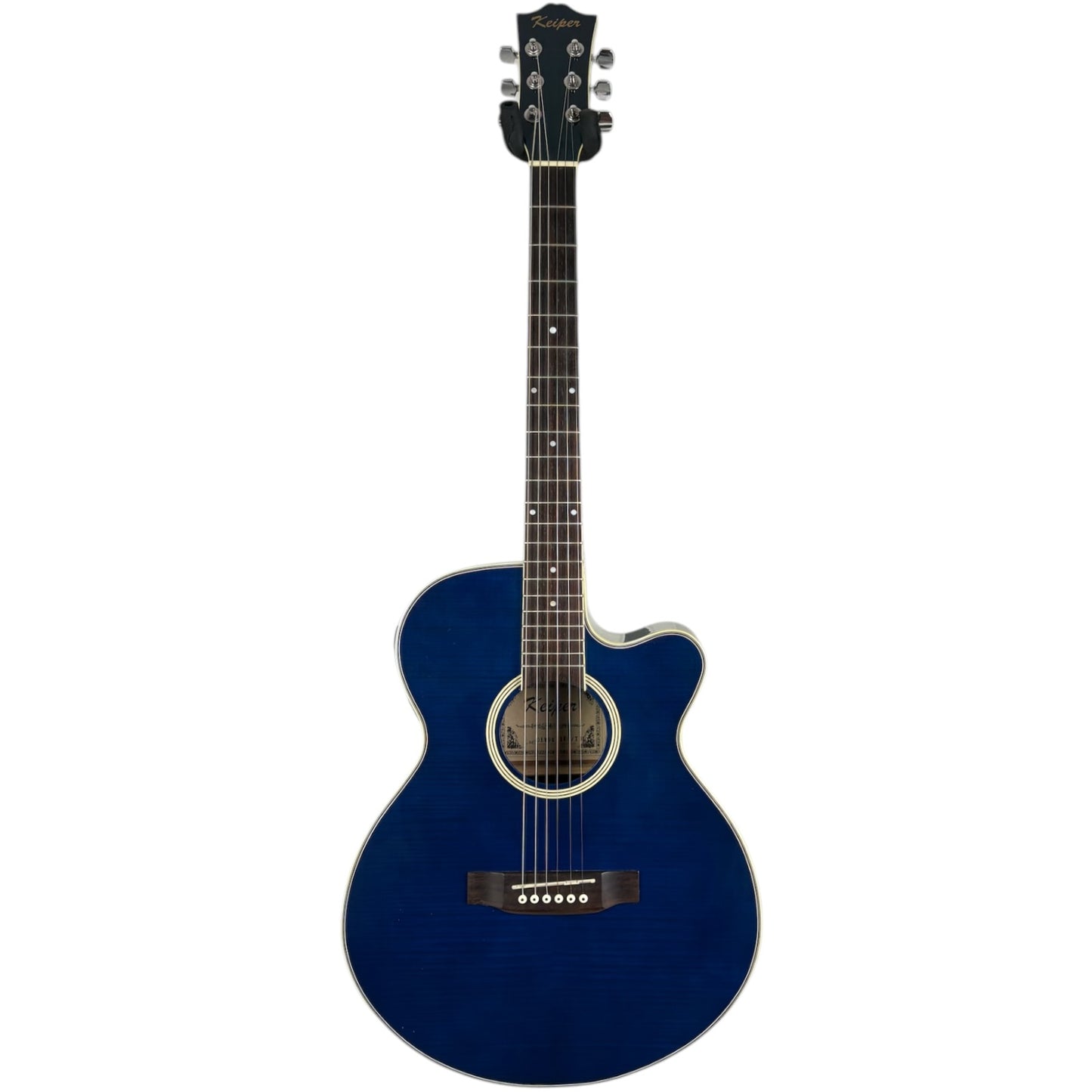 Keiper Akustikgitarre BQ/TBL - Dark Blue