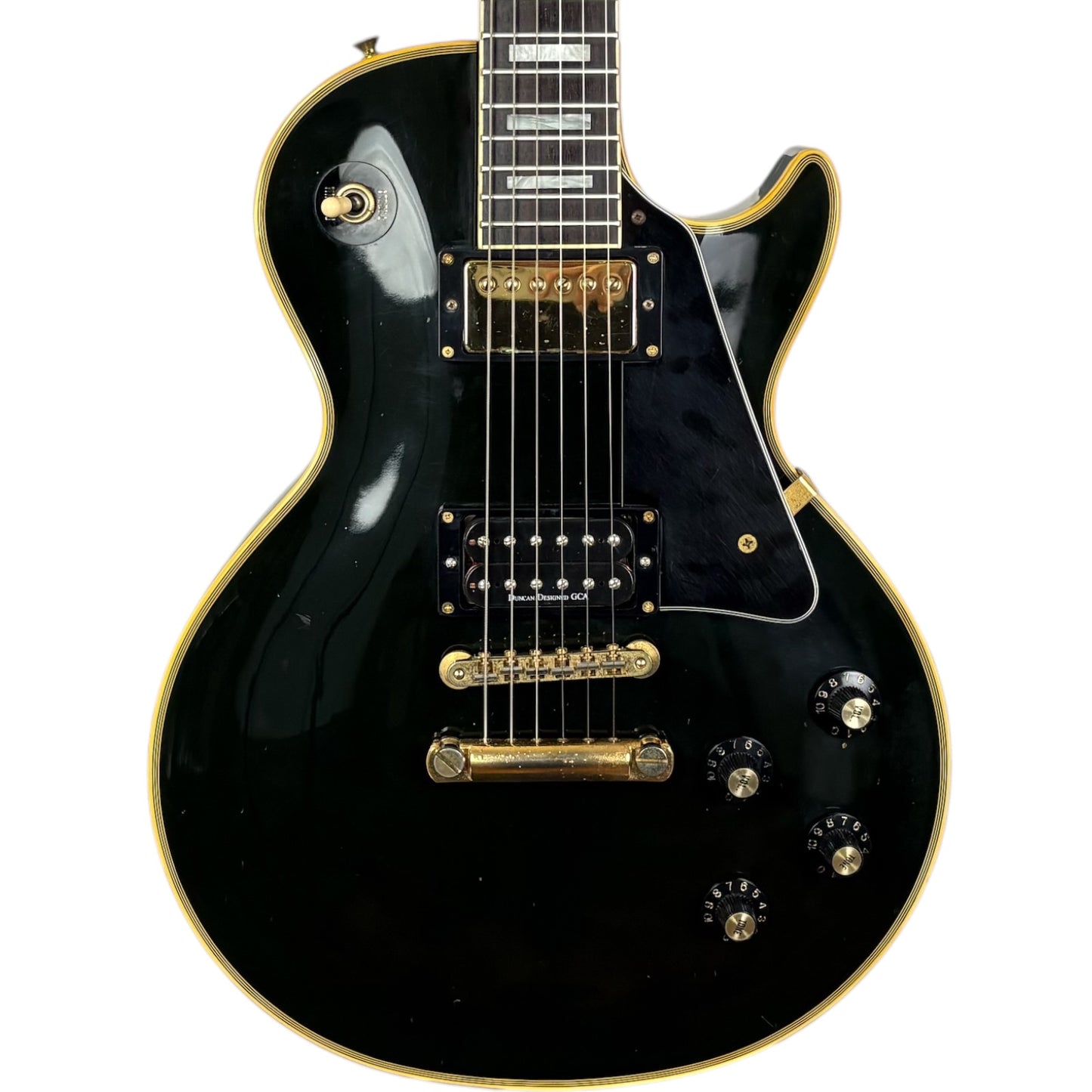 Greco EGC-480 Les Paul Custom 1990 – абанос