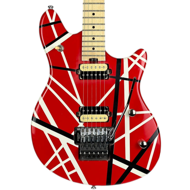 EVH Wolfgang - Striped Red Black White