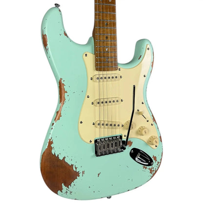 Henry’s Relic Stratocaster 2024 - Daphne Blue Pat´s Guitars