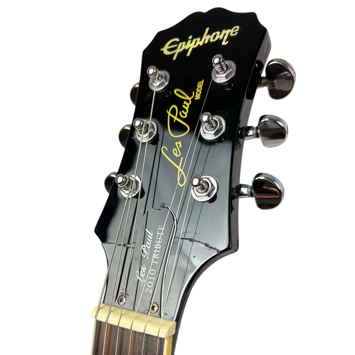 Epiphone Les Paul Tribute 2010 - Průsvitná černá