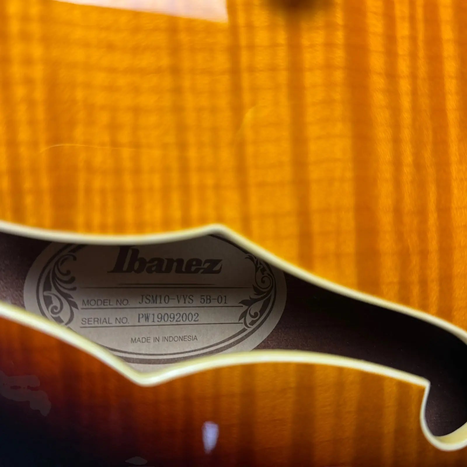 Ibanez John Safield JSM10-VYS 5B-01 Ibanez