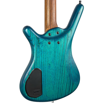 Warwick Corvette $$ Double Buck Bass 2011 - Turquoise Blue Oil Finish