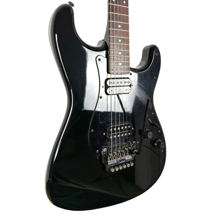 Fender Boxer Series ST-555 Stratocaster 1985-1986 - Black - Pat´s Guitars