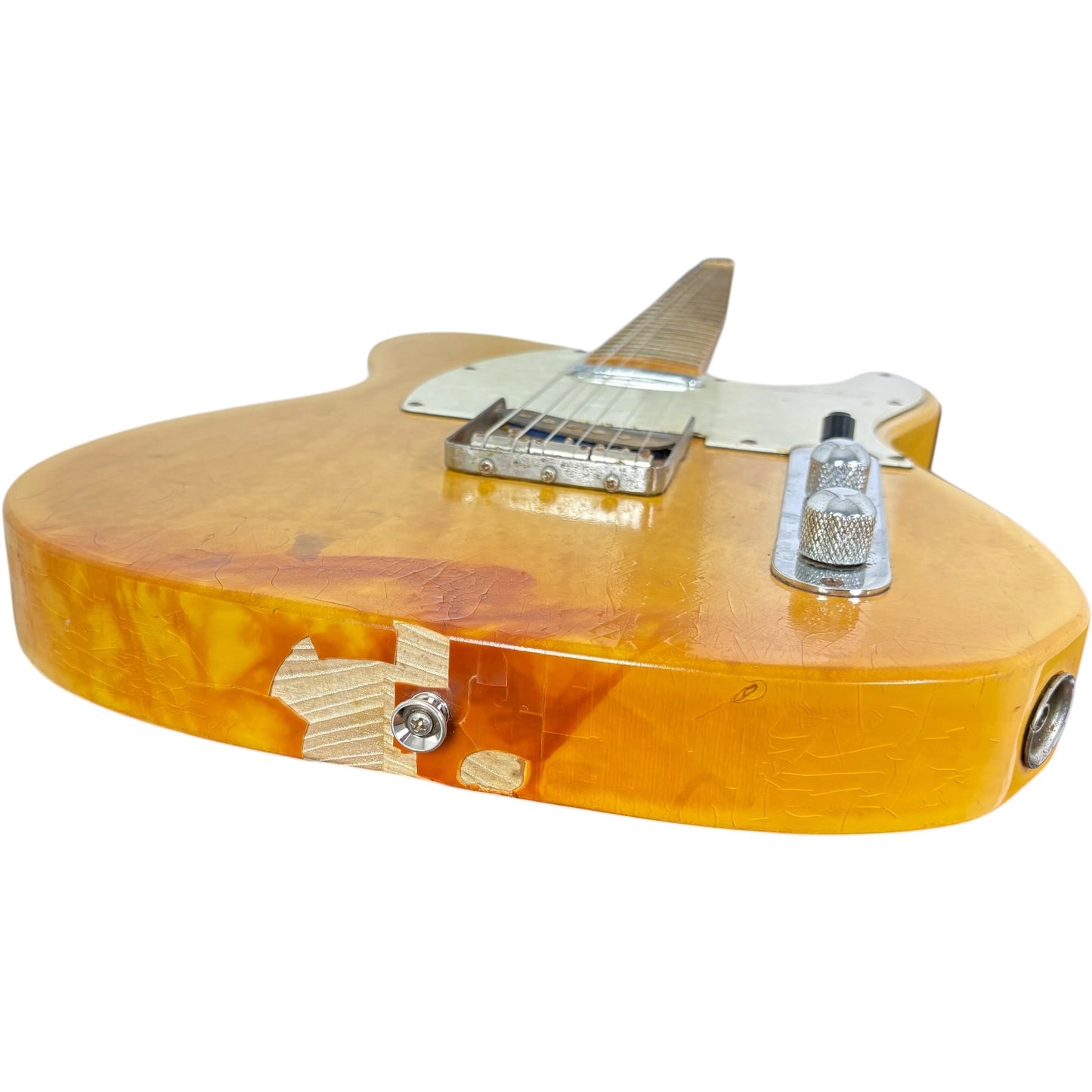Fender Japan 52 Reissue Telecaster 1994-1995 - Fotoflame - Butterscotch Blonde