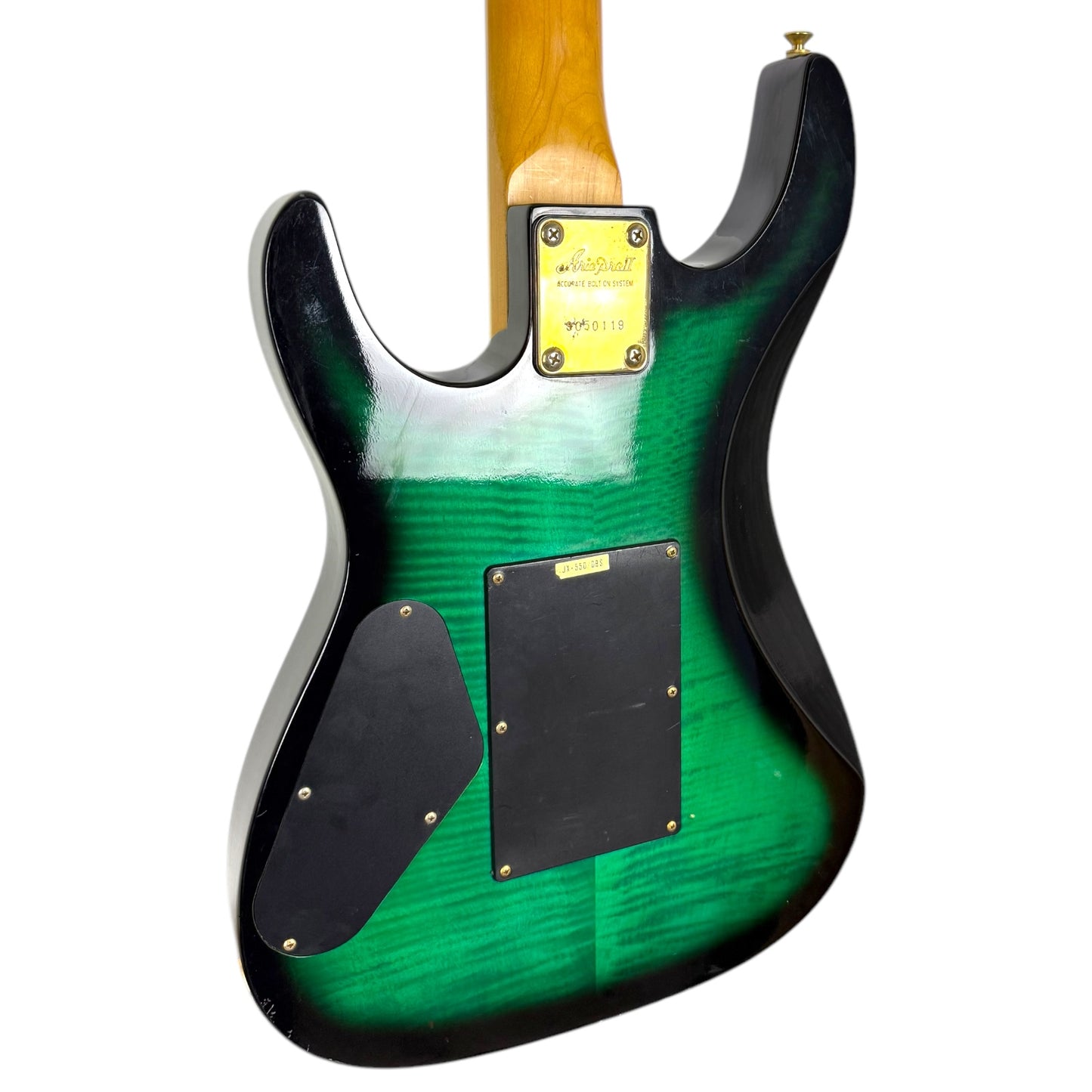 Aria Pro II JX-550Z 1990 - Green Burst