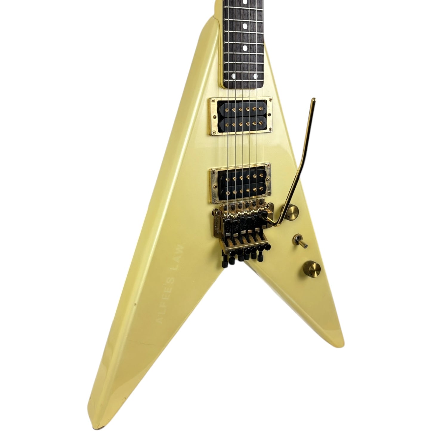 Aria Pro II XX Custom Flying V - Vintage White