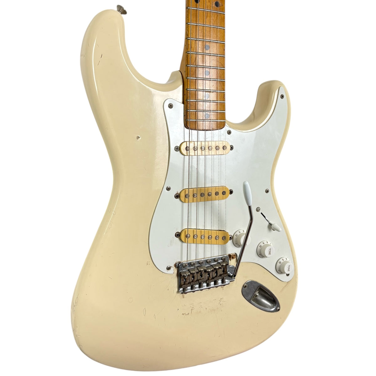 Squier by Fender Japan JV Stratocaster 1984 – Vintage White